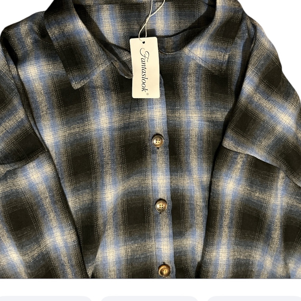 Fantastick Plaid Button-Up Shirt